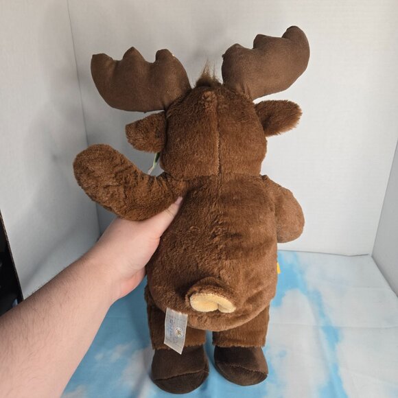 Build A Bear Hal Moose 12" Plush Stuffed Animal Small Reindeer Moose W/ Tag - Picture 5 of 5
